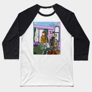 Praying at the window Baseball T-Shirt